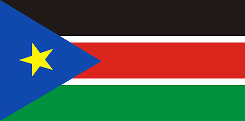 Image showing south sudan flag