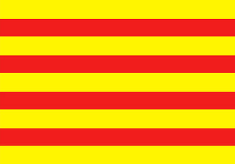 Image showing catalonia flag