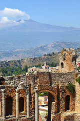 Image showing Etna landscape 