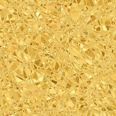 Image showing Gold mosaic background. EPS 8