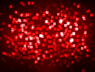 Image showing Abstract red background. EPS 8