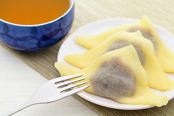 Image showing Traditional Japanese dessert