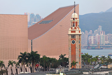 Image showing clock tower in Tsim Sha Tsui , Hong Kong