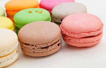 Image showing Assorted French Macaroons