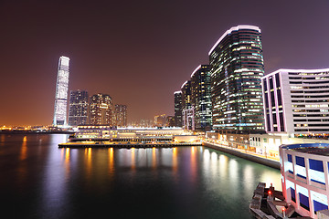 Image showing kowloon at night