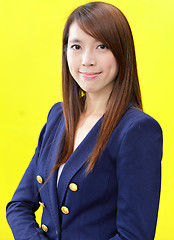 Image showing young asian woman