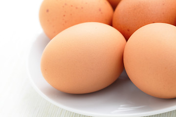 Image showing fresh eggs