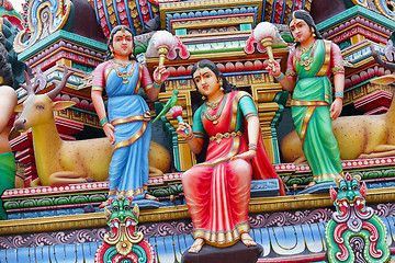 Image showing hinduism statues