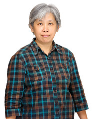 Image showing mature asian woman