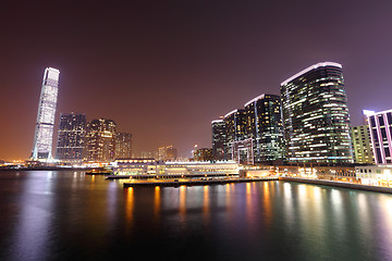 Image showing kowloon at night