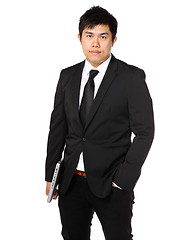 Image showing asian business man