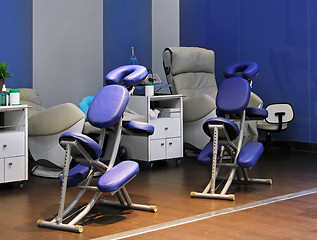 Image showing Massage salon