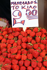 Image showing Strawberries