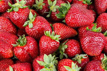 Image showing Strawberry background.