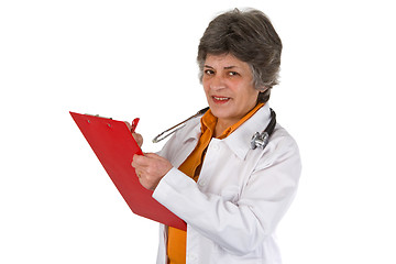 Image showing Senior woman doctor
