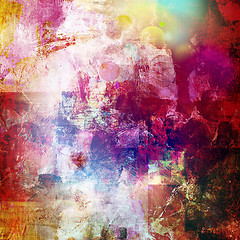 Image showing abstract painted background