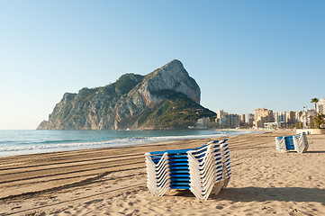 Image showing Calpe beach resort