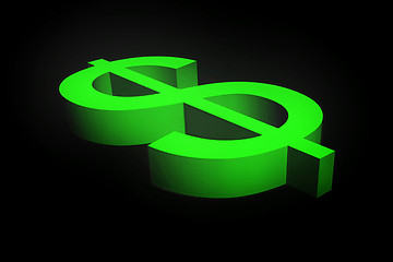 Image showing green dollar