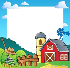 Image showing Farm theme frame 1