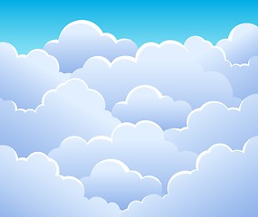 Image showing Cloudy sky background 3