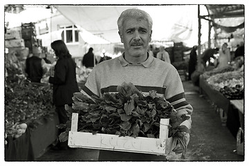 Image showing Greengrocer Eyup market