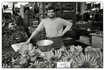 Image showing Fruit vendor Eyup