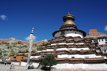 Image showing Gyantse lamasery,Tibet