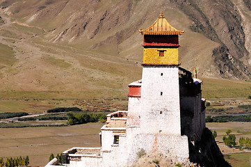 Image showing Ancient Tibetan castle