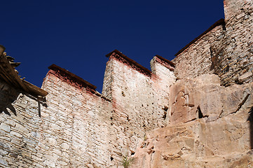 Image showing Typical Tibetan building