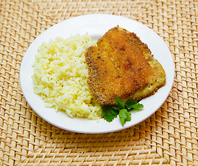 Image showing fried tilapia