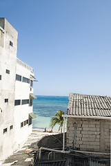 Image showing Caribbean Sea view town San Andres Island Colombia South America