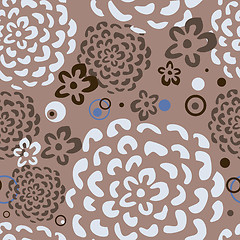 Image showing Bright Floral seamless pattern