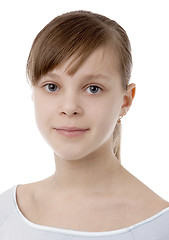 Image showing Portrait of a beautiful girl