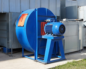 Image showing The industrial fan