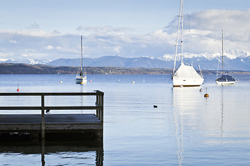 Image showing Tutzing at Starnberg Lake