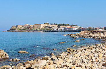 Image showing Rethymnon Castle and town