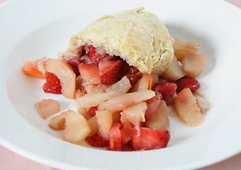 Image showing Steamed English fruit pudding