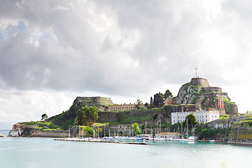 Image showing Old castle in Corfo Town