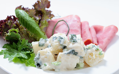 Image showing Potato salad