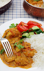 Image showing Kerala chicken curry vertical