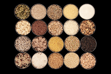 Image showing Cereals, Grains and Seeds