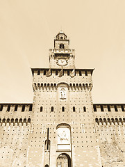 Image showing Castello Sforzesco, Milan