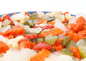 Image showing Mixed vegetables