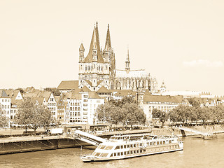 Image showing Koeln panorama