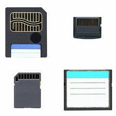 Image showing Memory cards