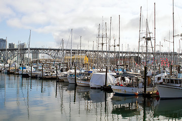 Image showing Marina at Granville Island