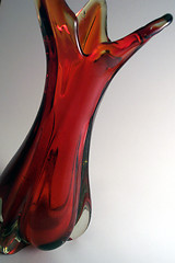 Image showing red vase