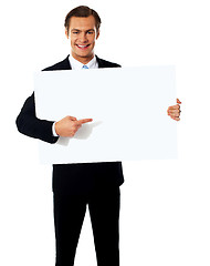 Image showing Male representative of a company