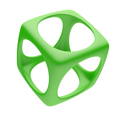 Image showing Green Cube