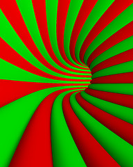 Image showing Abstract Tunnel Background